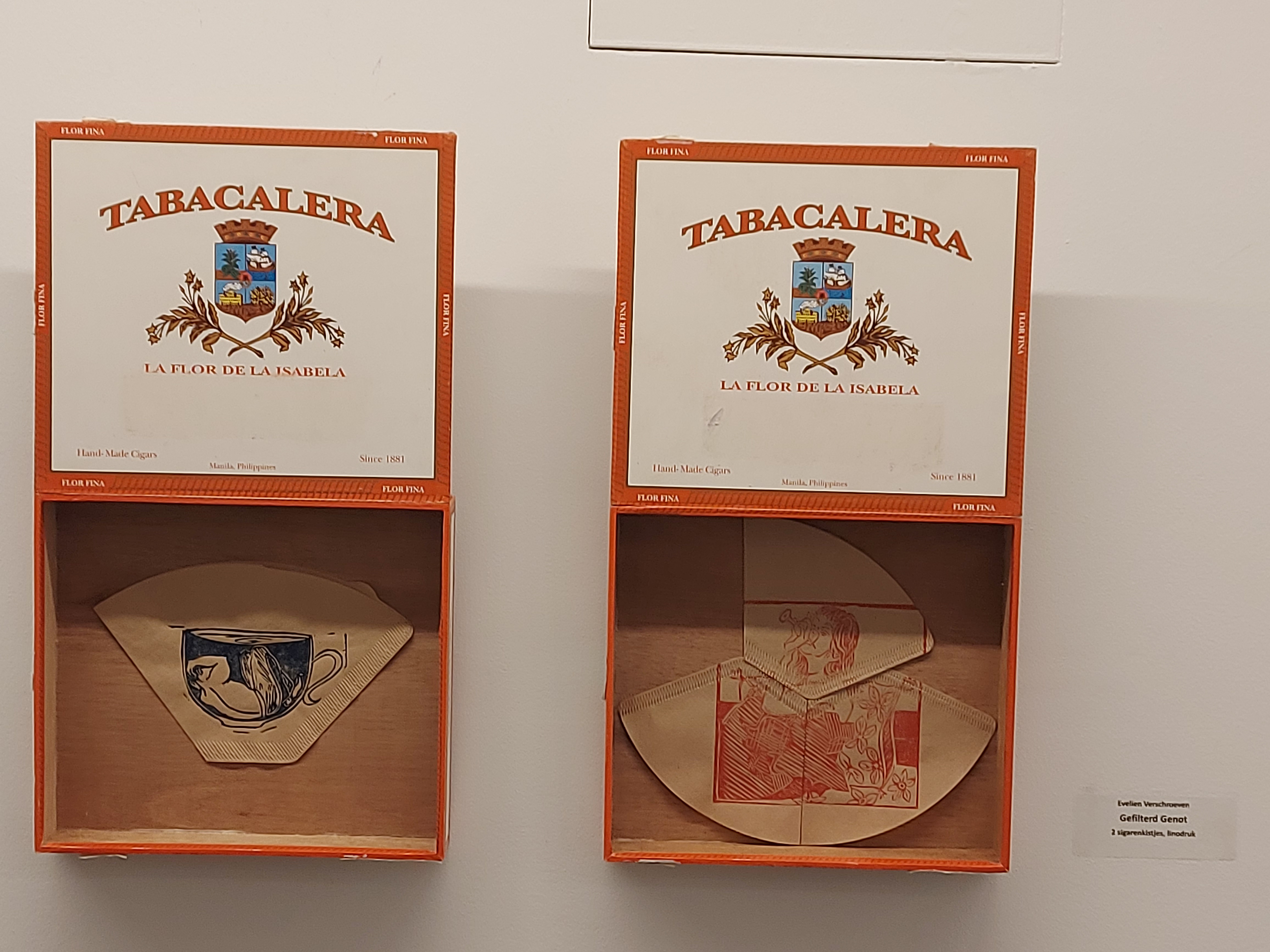 Gefilterd genot Linodesign linoprint recycled materials