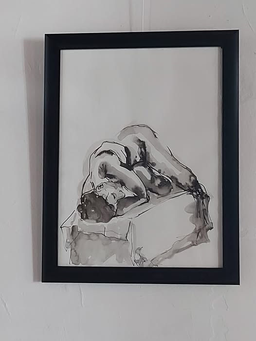 ecoline schets modeltekenen Evelien Verschroeven Tracé cultuurstation