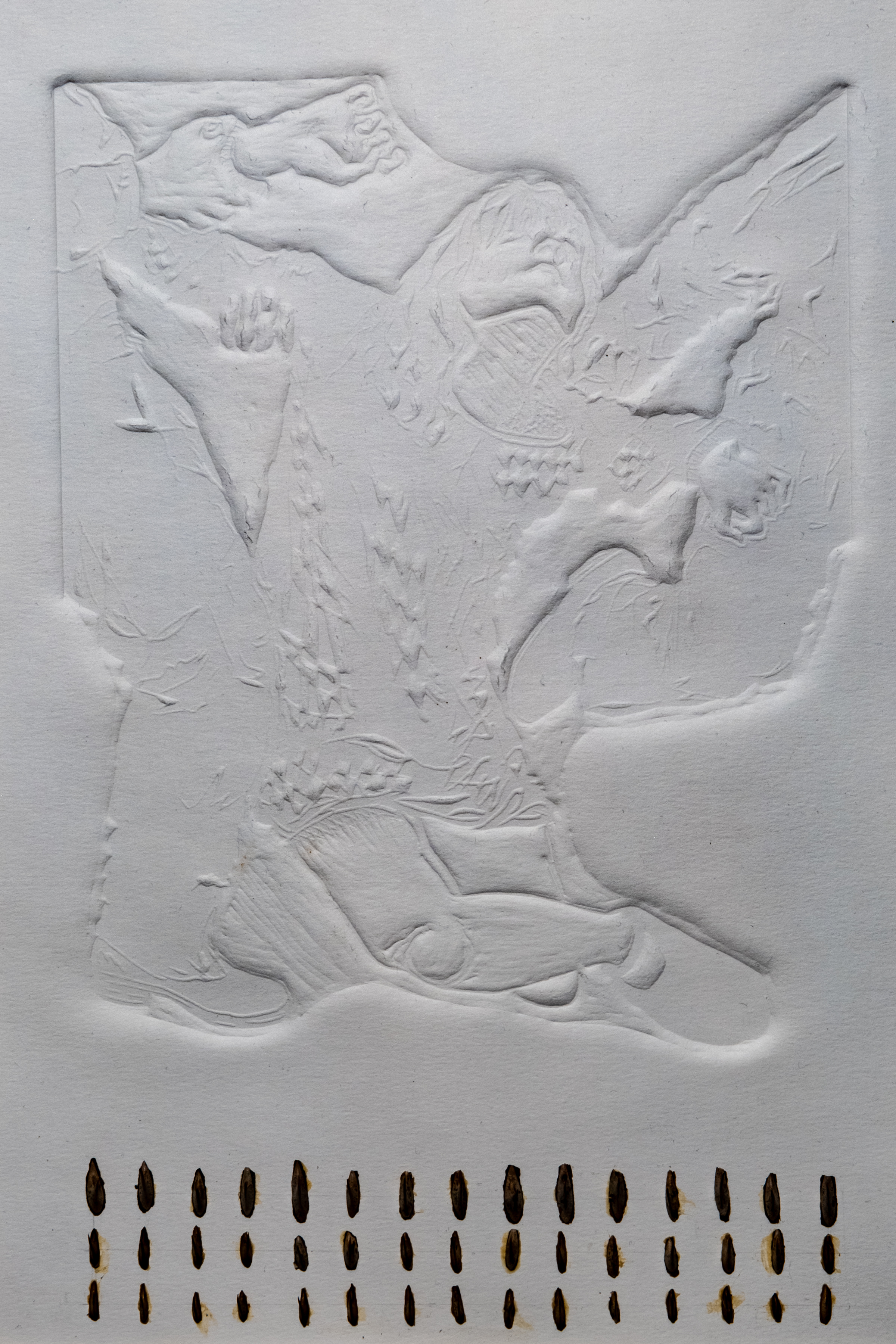 linoart diepdruk Evelien VErschroeevn